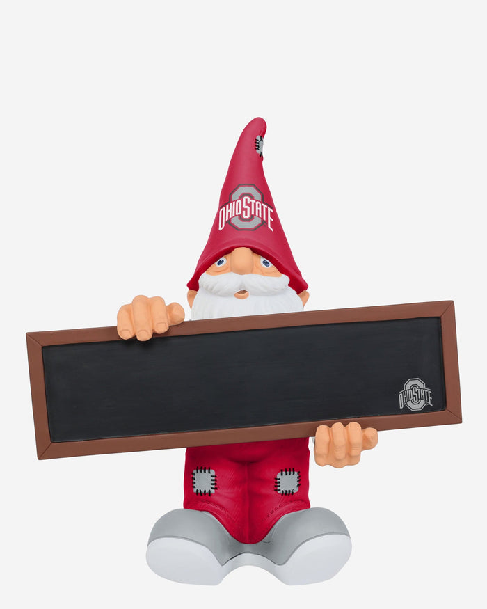 Ohio State Buckeyes Chalkboard Sign Gnome FOCO - FOCO.com