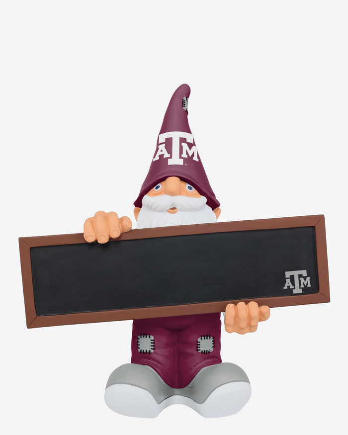 Texas A&M Aggies Chalkboard Sign Gnome FOCO - FOCO.com