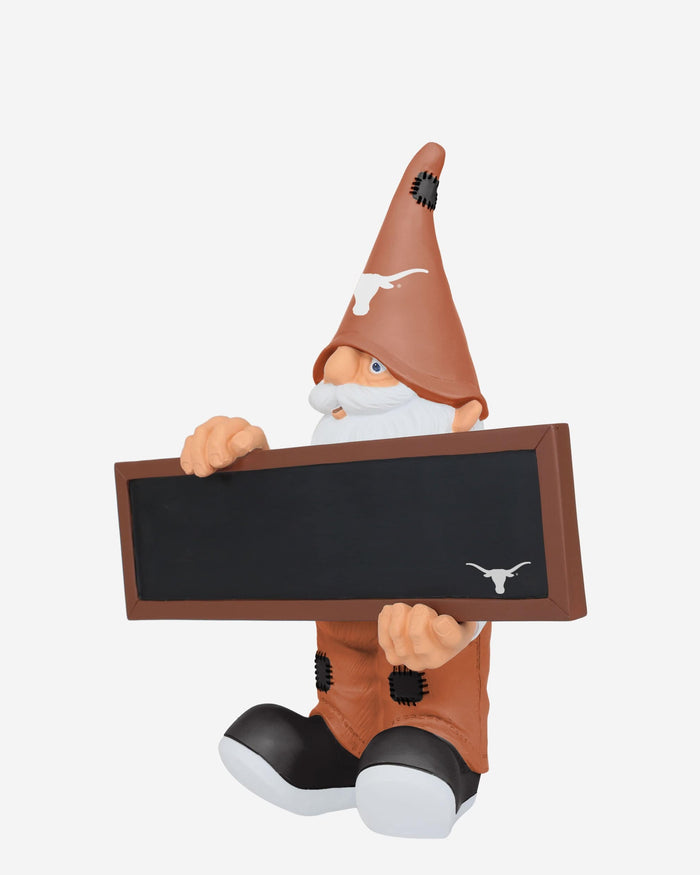 Texas Longhorns Chalkboard Sign Gnome FOCO - FOCO.com