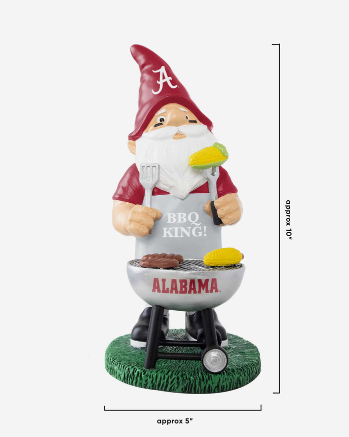 Alabama Crimson Tide Grill Gnome FOCO - FOCO.com