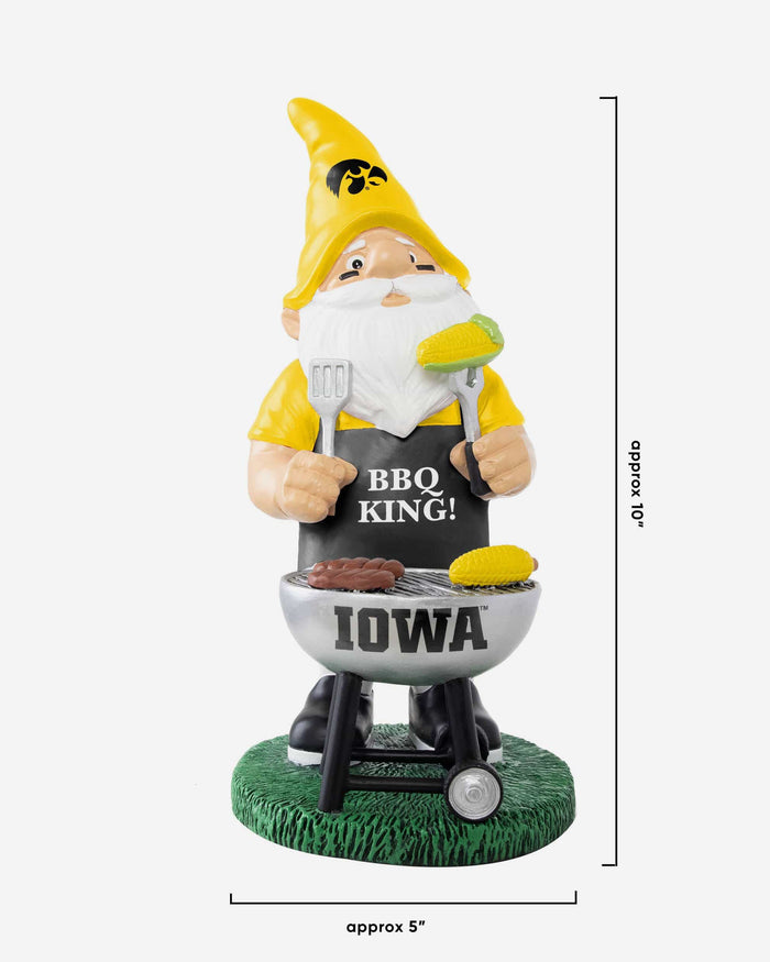 Iowa Hawkeyes Grill Gnome FOCO - FOCO.com