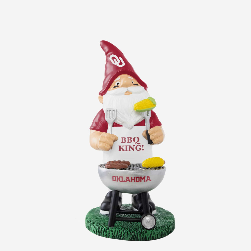 Oklahoma Sooners Grill Gnome FOCO - FOCO.com