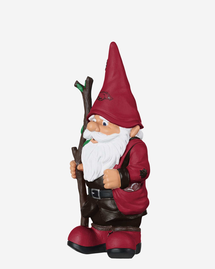 Arkansas Razorbacks Holding Stick Gnome FOCO - FOCO.com