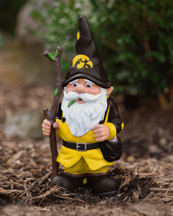 Iowa Hawkeyes Holding Stick Gnome FOCO - FOCO.com