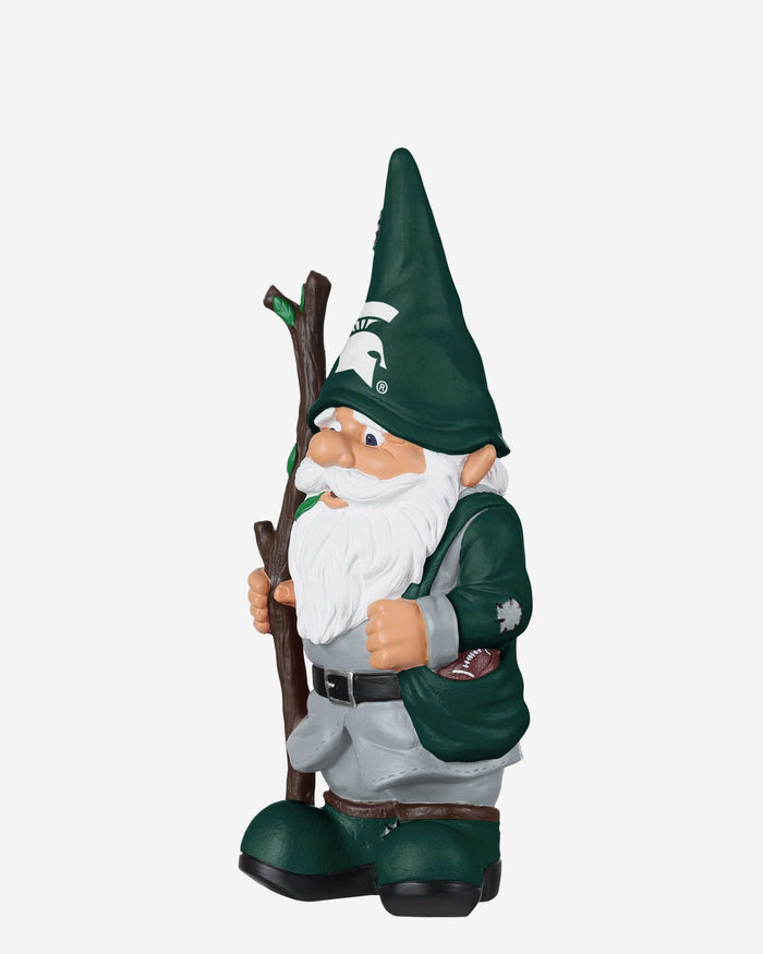 Michigan State Spartans Holding Stick Gnome FOCO - FOCO.com