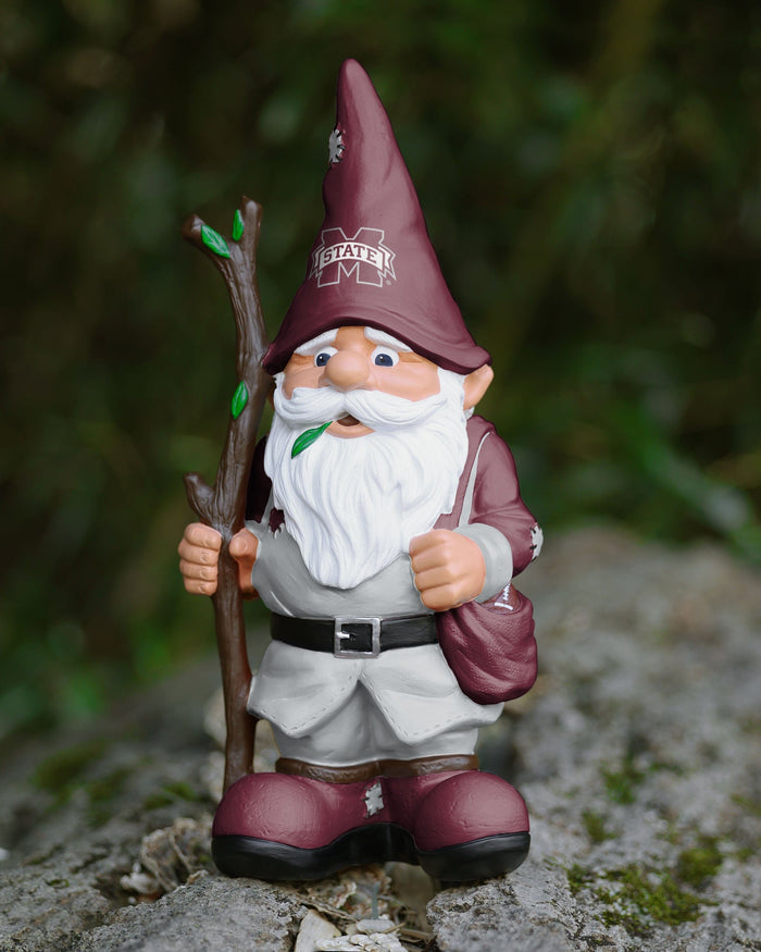 Mississippi State Bulldogs Holding Stick Gnome FOCO - FOCO.com