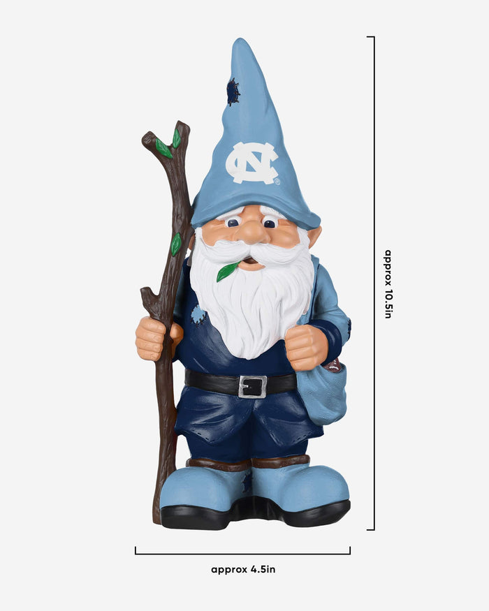 North Carolina Tar Heels Holding Stick Gnome FOCO - FOCO.com