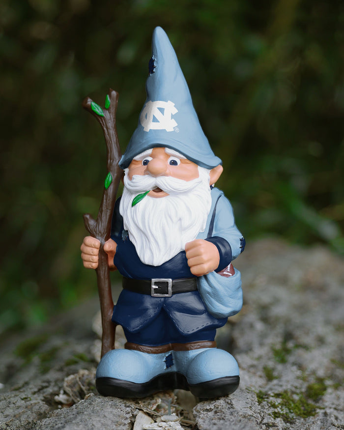 North Carolina Tar Heels Holding Stick Gnome FOCO - FOCO.com