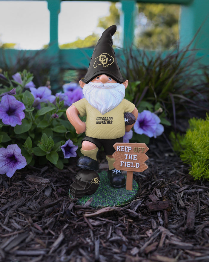 Colorado Buffaloes Keep Off The Field Gnome FOCO - FOCO.com