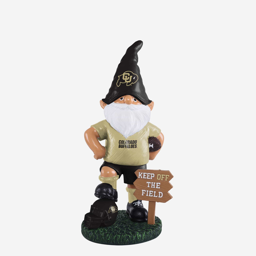 Colorado Buffaloes Keep Off The Field Gnome FOCO - FOCO.com