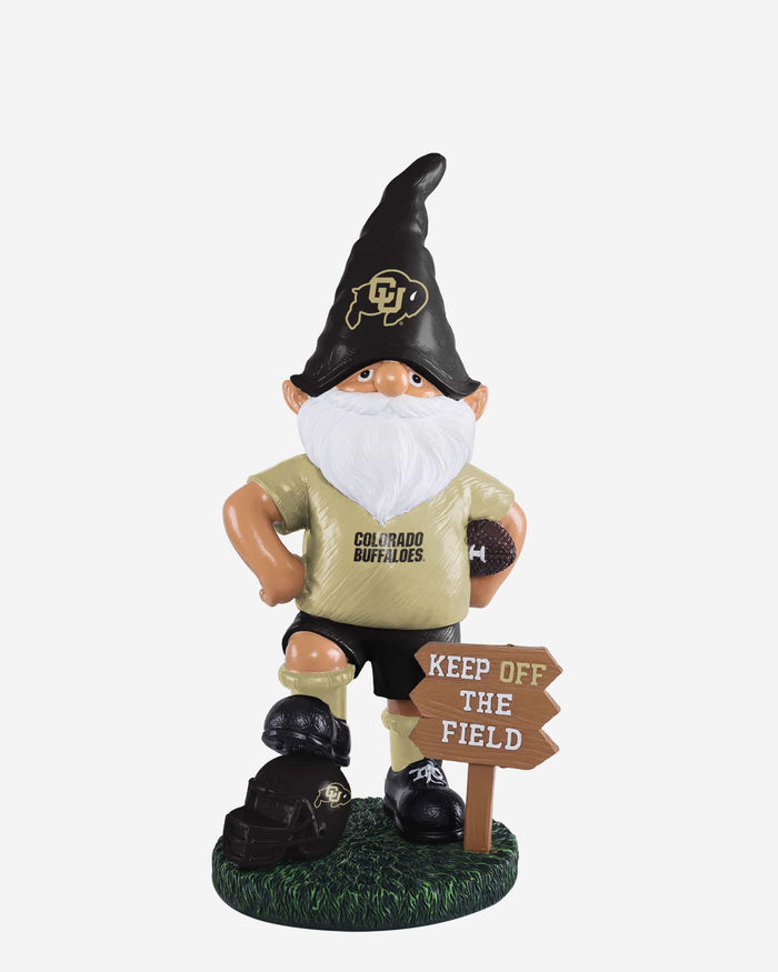 Colorado Buffaloes Keep Off The Field Gnome FOCO - FOCO.com