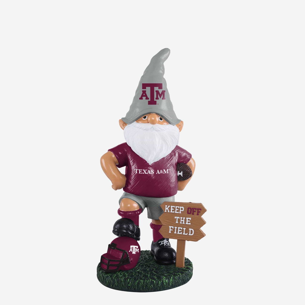 Texas A&M Aggies Keep Off The Field Gnome FOCO - FOCO.com