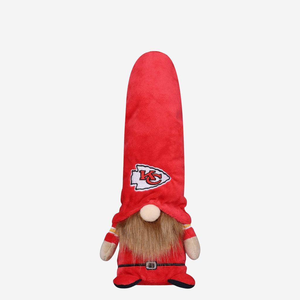 Kansas City Chiefs Bearded Stocking Cap Plush Gnome FOCO - FOCO.com