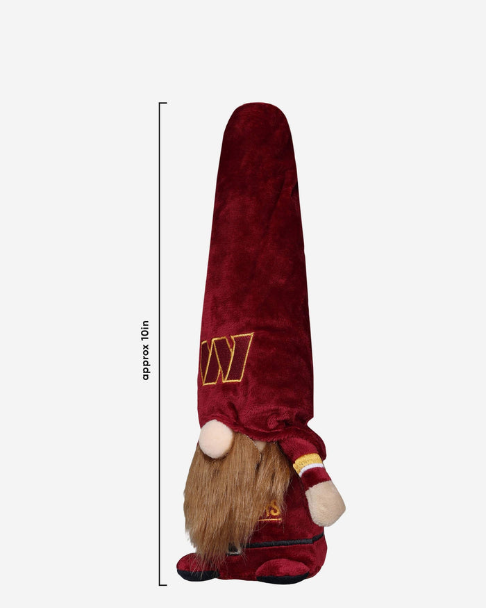 Washington Commanders Bearded Stocking Cap Plush Gnome FOCO - FOCO.com