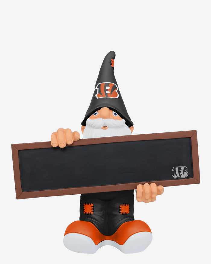 Cincinnati Bengals Chalkboard Sign Gnome FOCO - FOCO.com