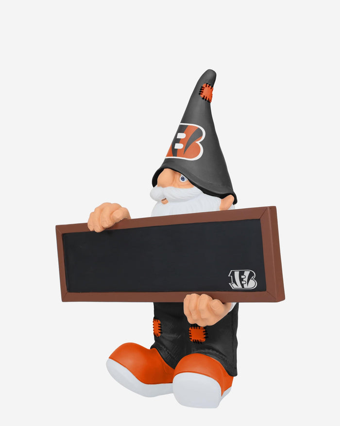 Cincinnati Bengals Chalkboard Sign Gnome FOCO - FOCO.com