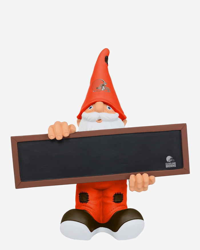 Cleveland Browns Chalkboard Sign Gnome FOCO - FOCO.com