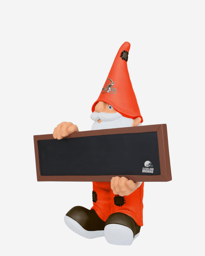 Cleveland Browns Chalkboard Sign Gnome FOCO - FOCO.com