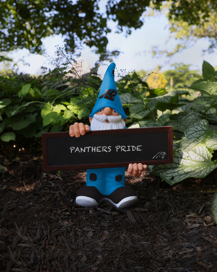 Carolina Panthers Chalkboard Sign Gnome FOCO - FOCO.com