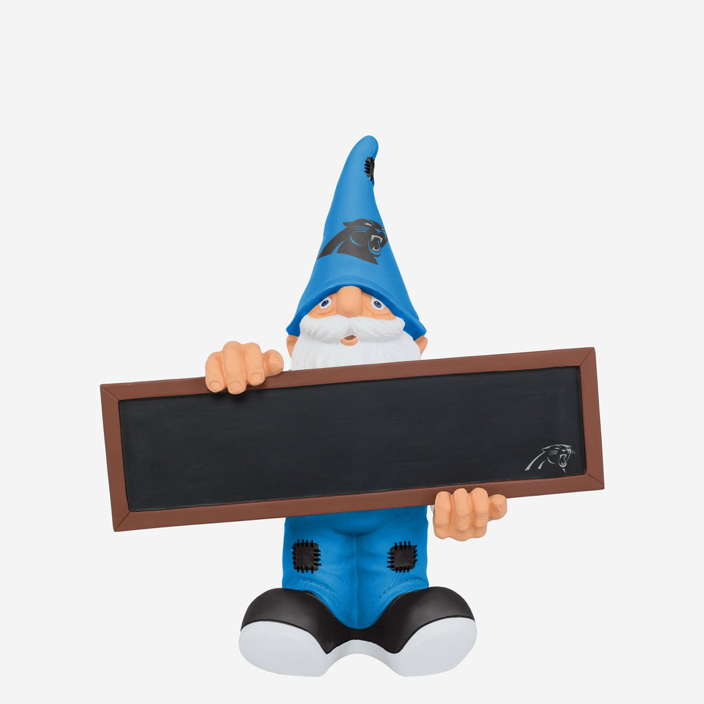 Carolina Panthers Chalkboard Sign Gnome FOCO - FOCO.com