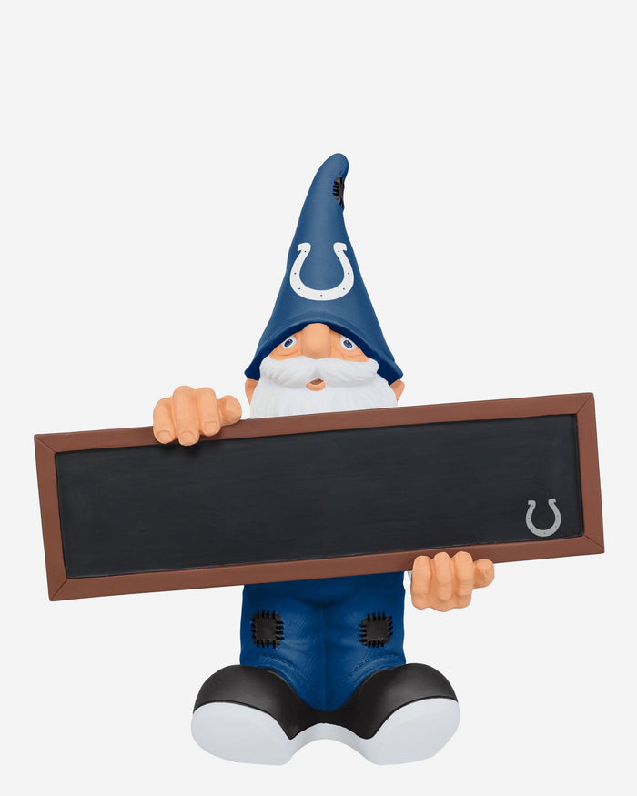 Indianapolis Colts Chalkboard Sign Gnome FOCO - FOCO.com