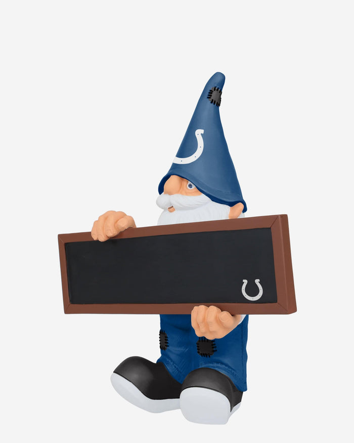 Indianapolis Colts Chalkboard Sign Gnome FOCO - FOCO.com