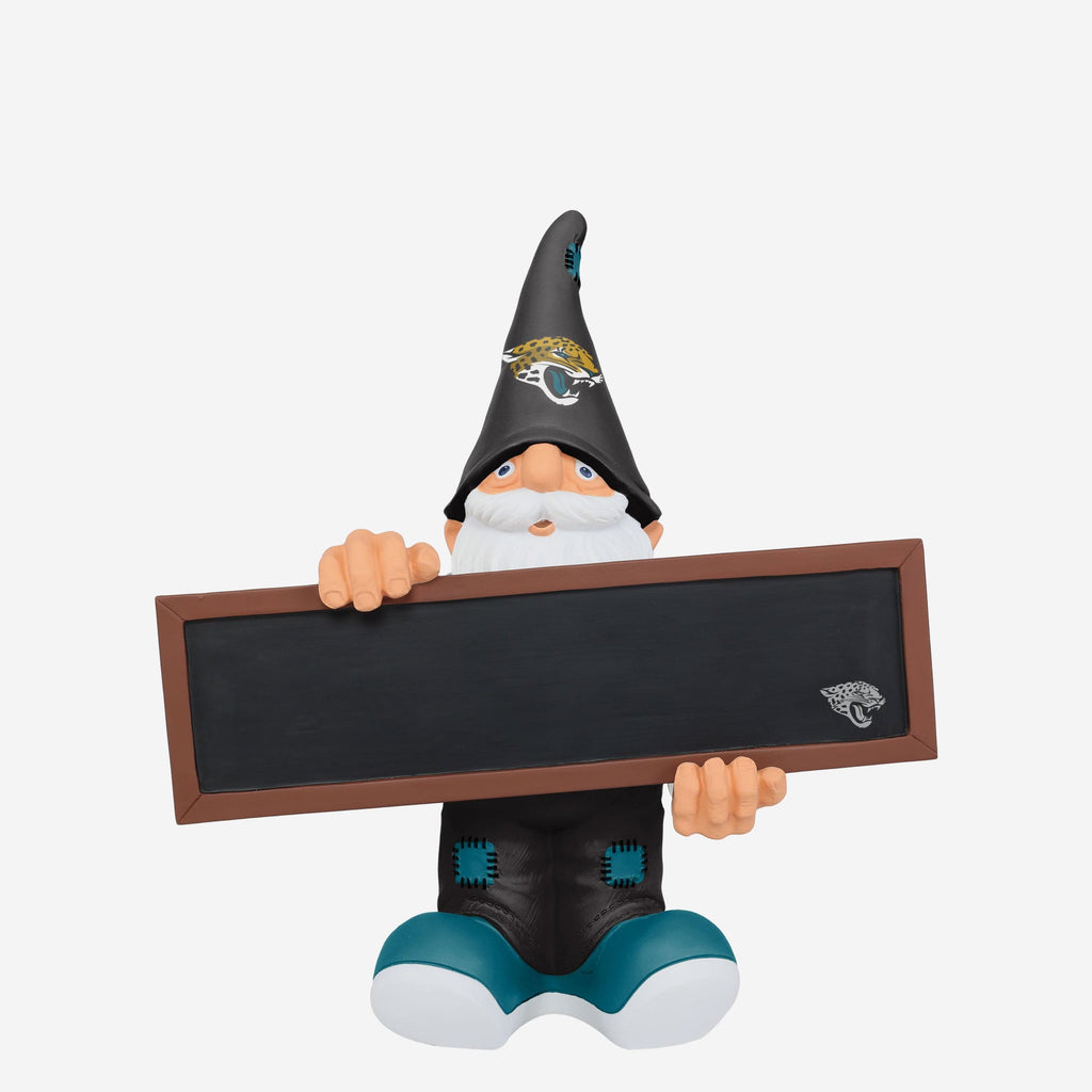 Jacksonville Jaguars Chalkboard Sign Gnome FOCO - FOCO.com