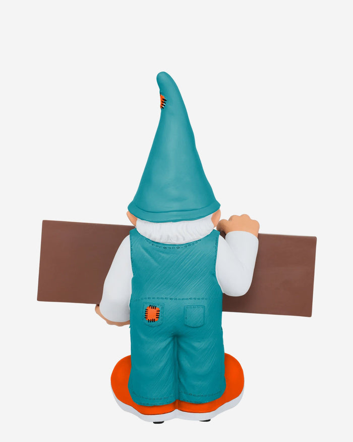 Miami Dolphins Chalkboard Sign Gnome FOCO - FOCO.com