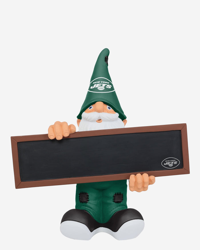 New York Jets Chalkboard Sign Gnome FOCO - FOCO.com