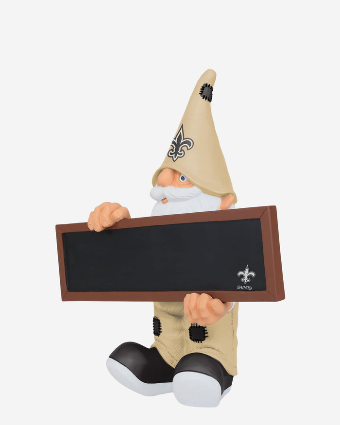 New Orleans Saints Chalkboard Sign Gnome FOCO - FOCO.com