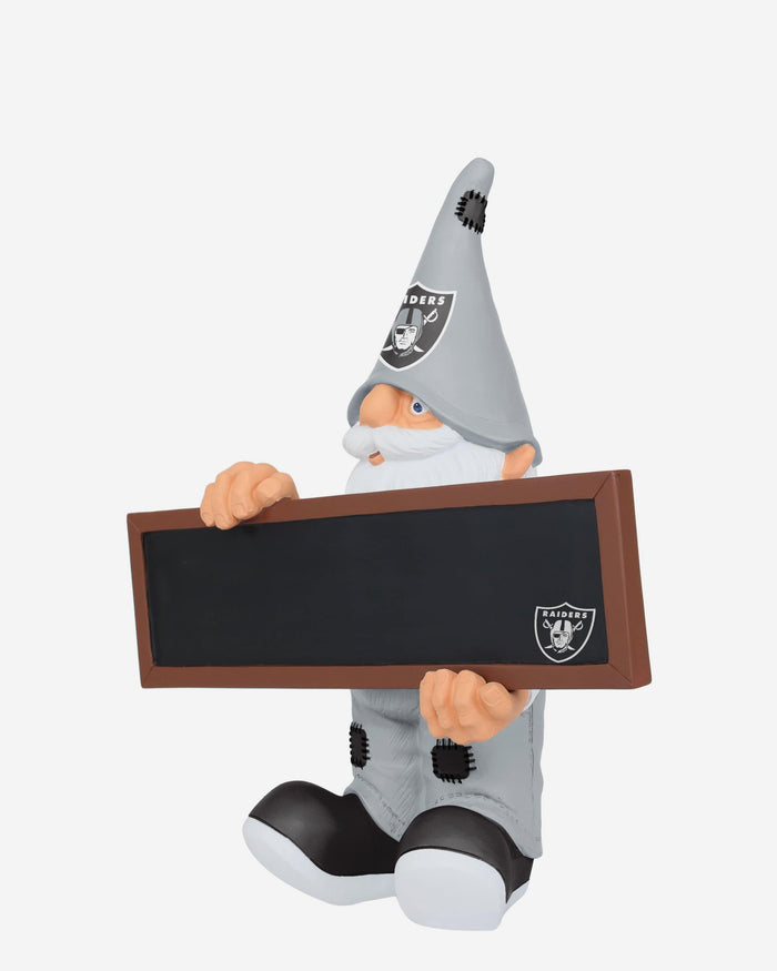 Las Vegas Raiders Chalkboard Sign Gnome FOCO - FOCO.com