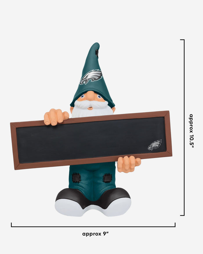 Philadelphia Eagles Chalkboard Sign Gnome FOCO - FOCO.com