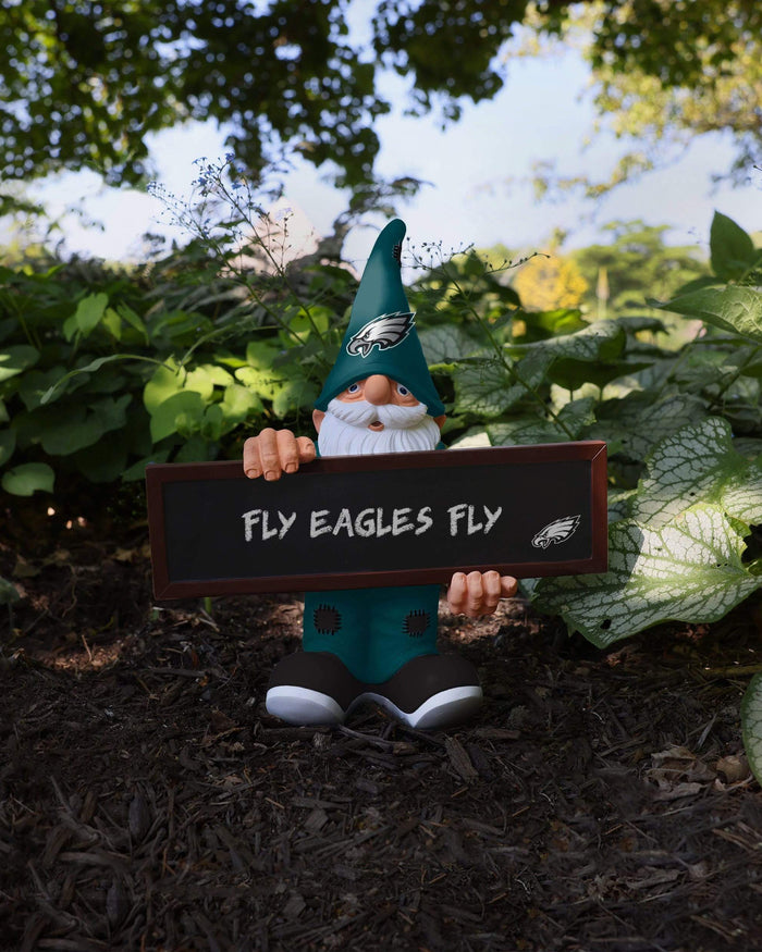 Philadelphia Eagles Chalkboard Sign Gnome FOCO - FOCO.com