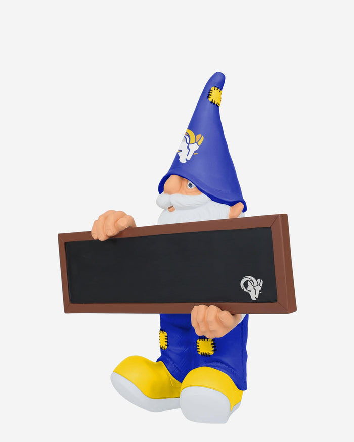 Los Angeles Rams Chalkboard Sign Gnome FOCO - FOCO.com