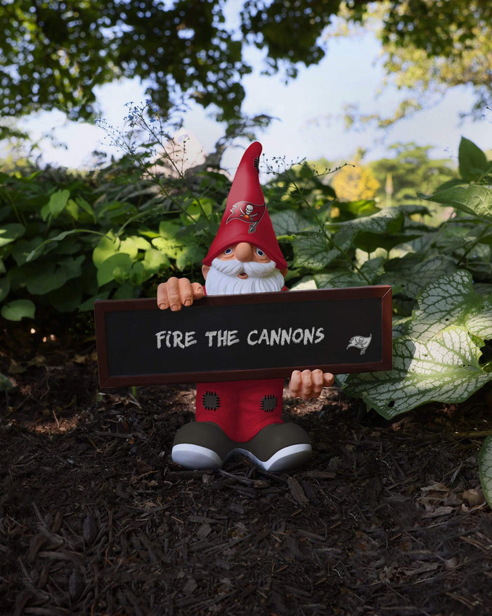 Tampa Bay Buccaneers Chalkboard Sign Gnome FOCO - FOCO.com