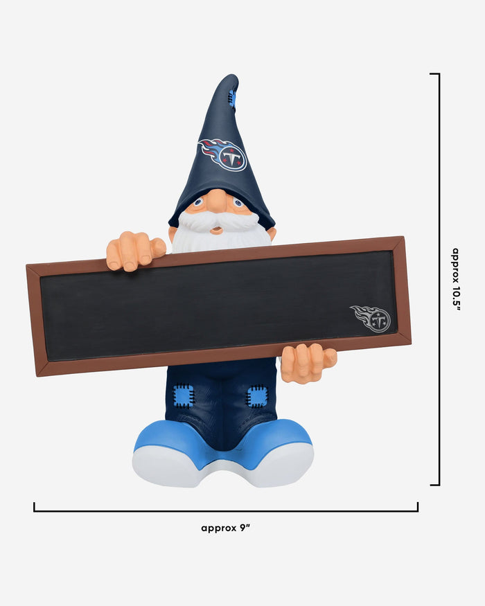 Tennessee Titans Chalkboard Sign Gnome FOCO - FOCO.com