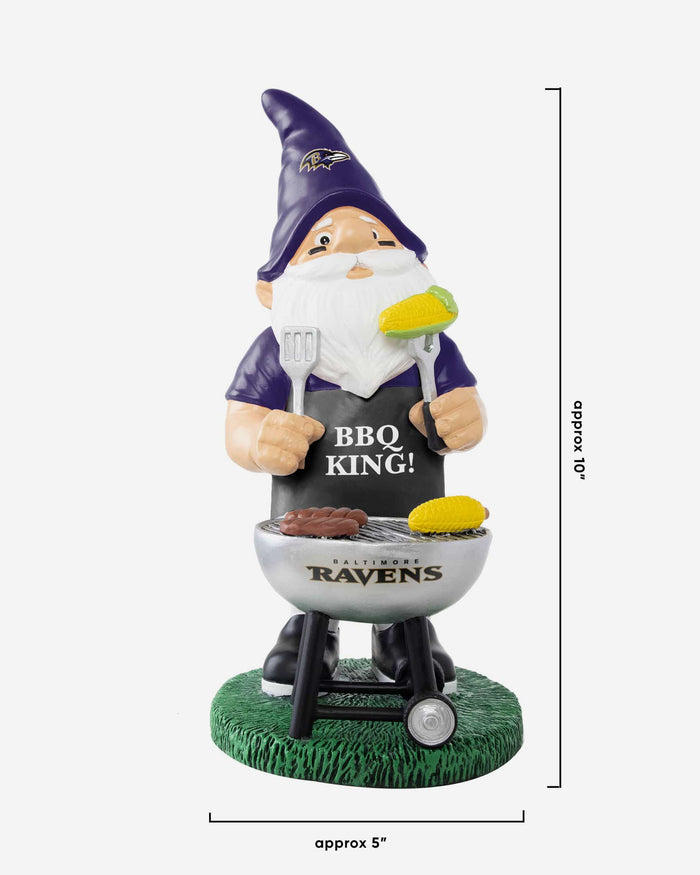 Baltimore Ravens Grill Gnome FOCO - FOCO.com