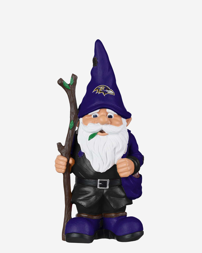 Baltimore Ravens Holding Stick Gnome FOCO - FOCO.com