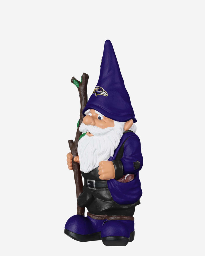 Baltimore Ravens Holding Stick Gnome FOCO - FOCO.com