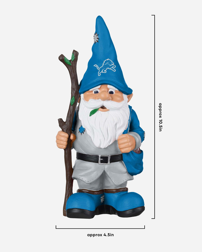 Detroit Lions Holding Stick Gnome FOCO - FOCO.com