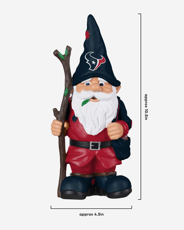 Houston Texans Holding Stick Gnome FOCO - FOCO.com