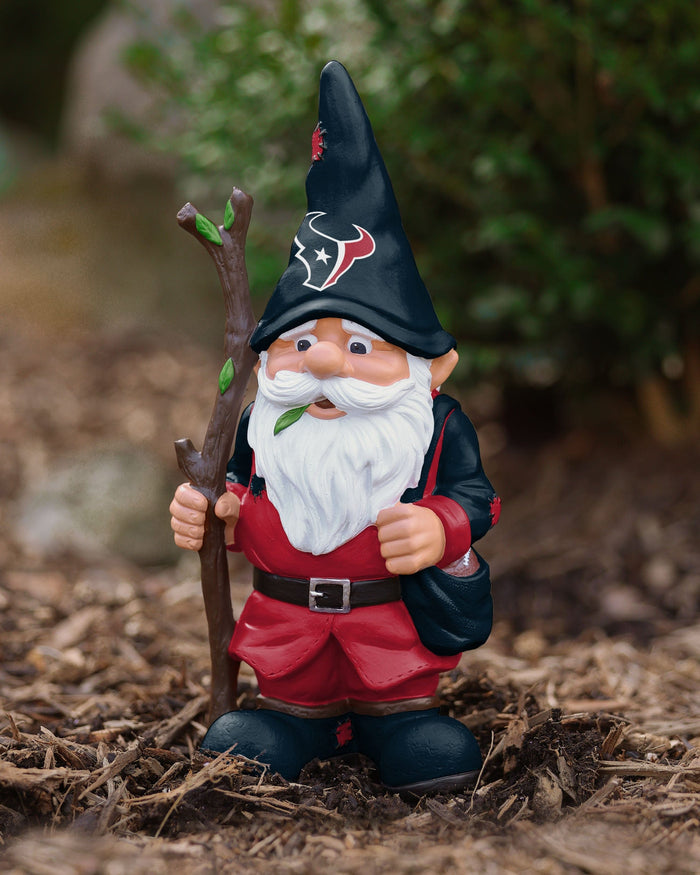 Houston Texans Holding Stick Gnome FOCO - FOCO.com