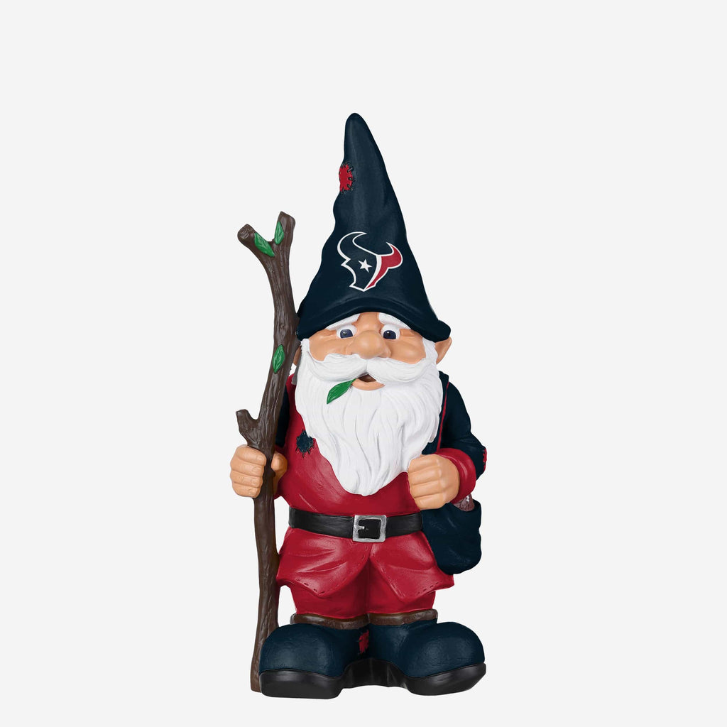 Houston Texans Holding Stick Gnome FOCO - FOCO.com