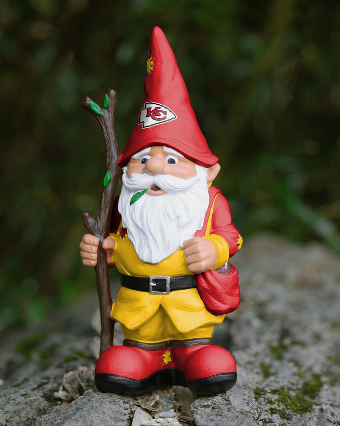 Kansas City Chiefs Holding Stick Gnome FOCO - FOCO.com