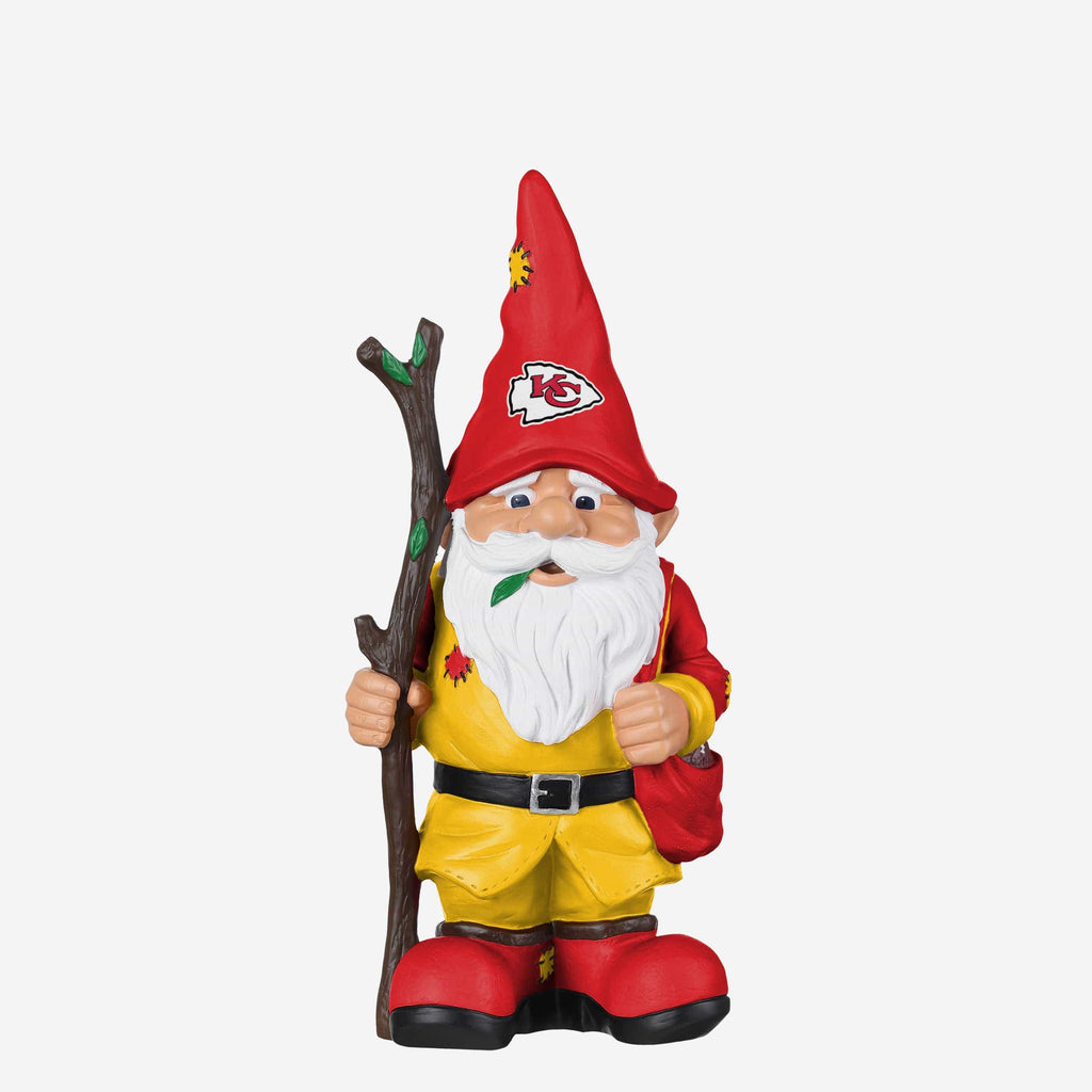 Kansas City Chiefs Holding Stick Gnome FOCO - FOCO.com