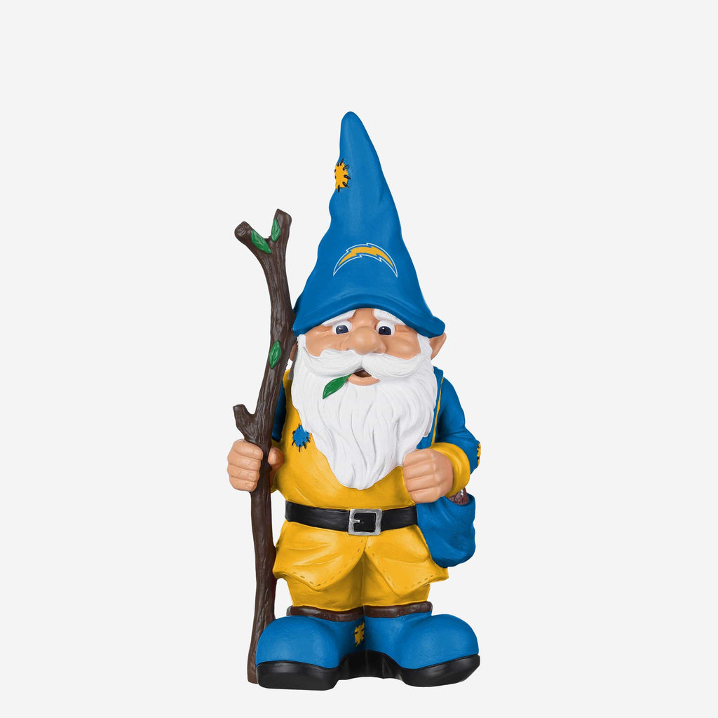 Los Angeles Chargers Holding Stick Gnome FOCO - FOCO.com