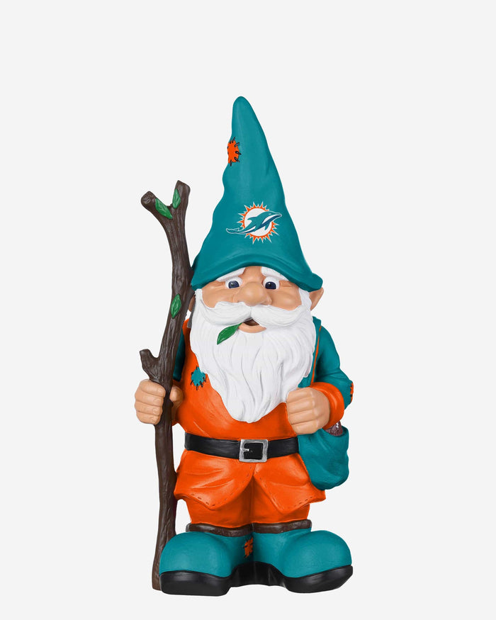 Miami Dolphins Holding Stick Gnome FOCO - FOCO.com