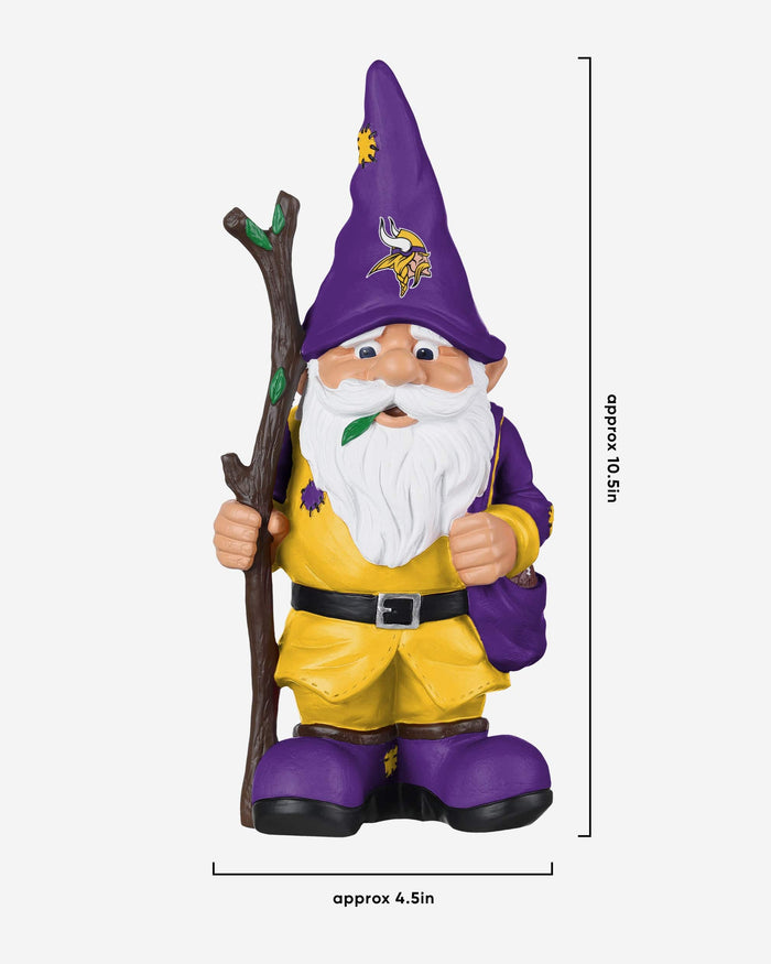 Minnesota Vikings Holding Stick Gnome FOCO - FOCO.com