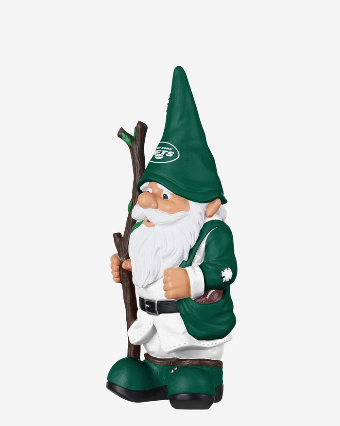 New York Jets Holding Stick Gnome FOCO - FOCO.com