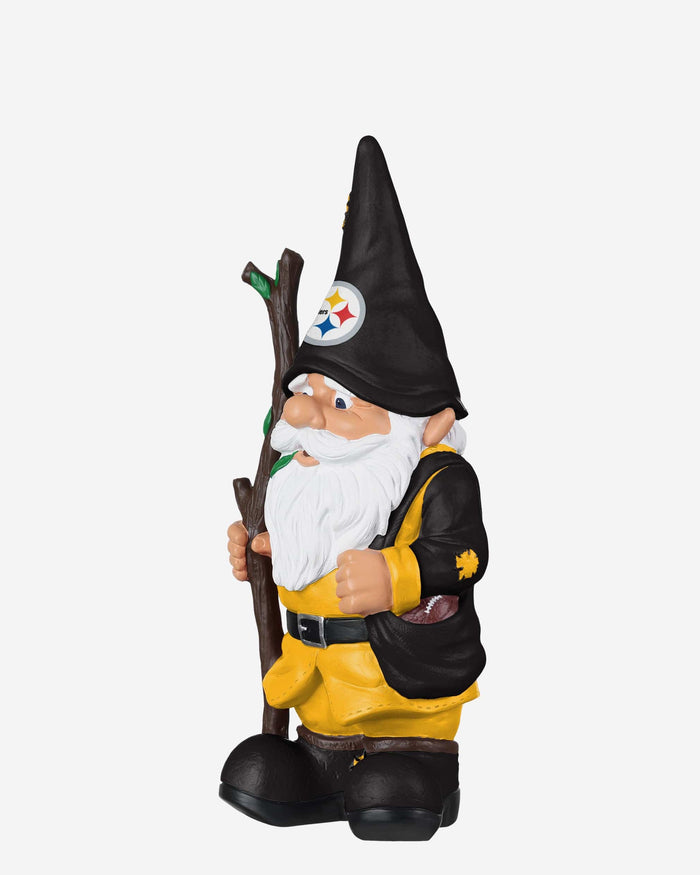 Pittsburgh Steelers Holding Stick Gnome FOCO - FOCO.com